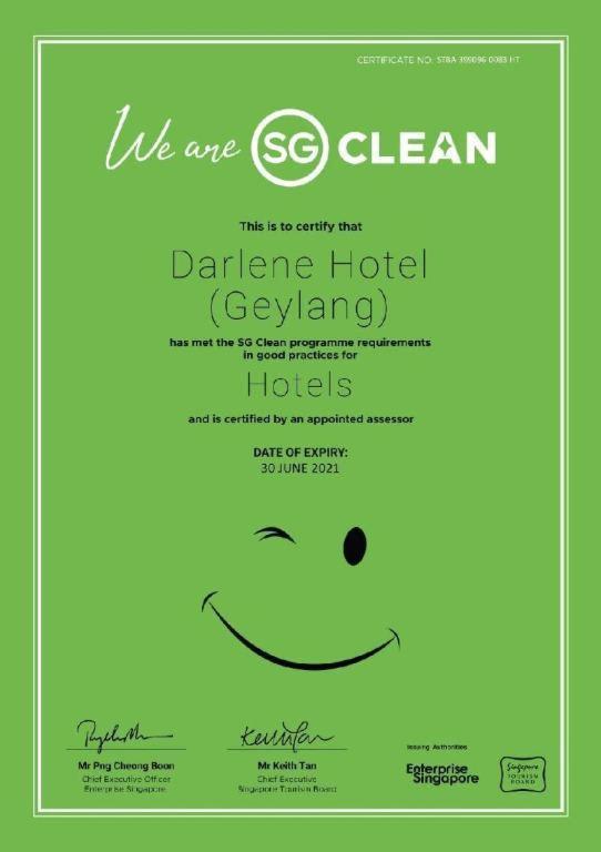 Darlene Hotel Singapore Eksteriør bilde